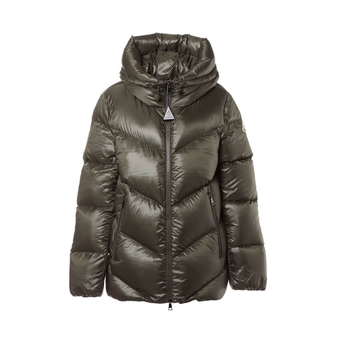 MONCLER - モンクレール  ナイロン 3 カーキ レディース その他アウター