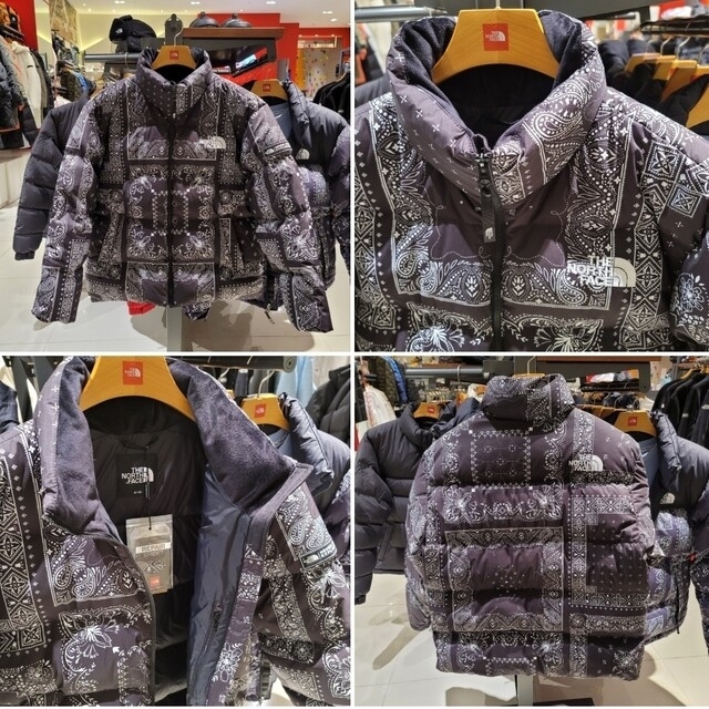 THE NORTH FACE(ザノースフェイス)のTHE NORTH FACE　ノースフェイス　新品　ダウンジャケット　ペイズリー メンズのジャケット/アウター(ダウンジャケット)の商品写真