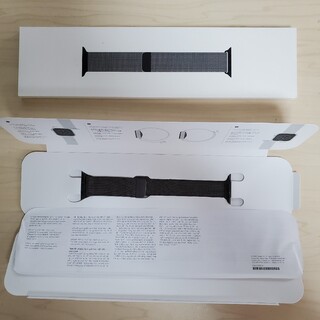 Apple Watch 純正 41mm ミラネーゼループバンド グラファイト