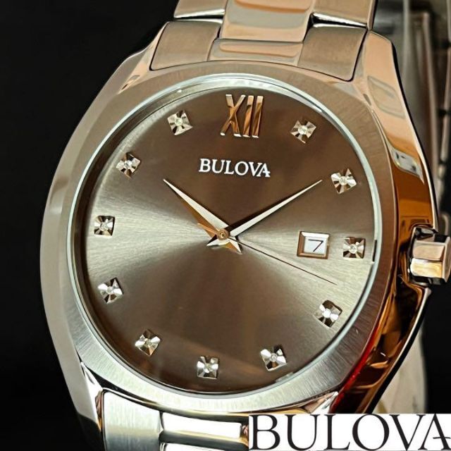 【BULOVA】展示品特価/ブローバ/メンズ腕時計/お洒落/激レア/希少