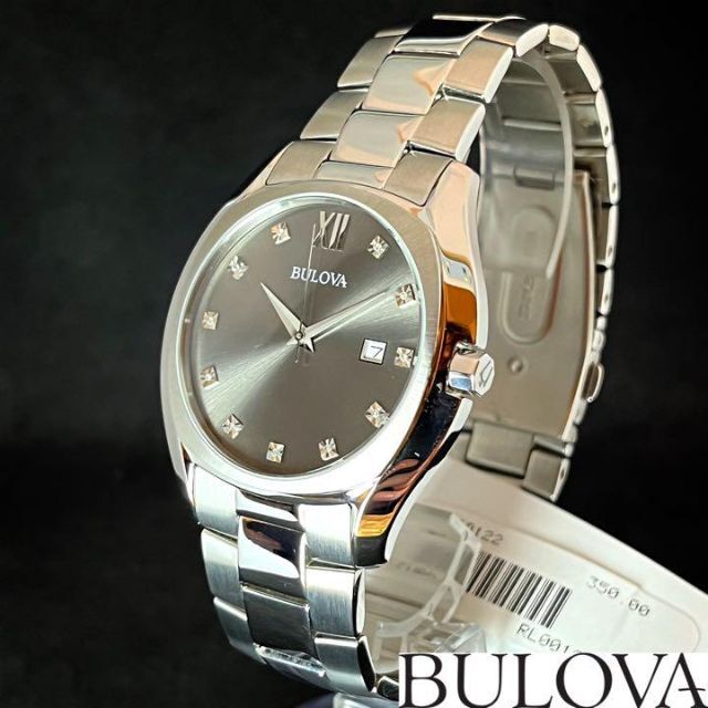 ★激お洒落レトロ感！【BULOVA】展示品特価/ブローバ/メンズ腕時計/激レア