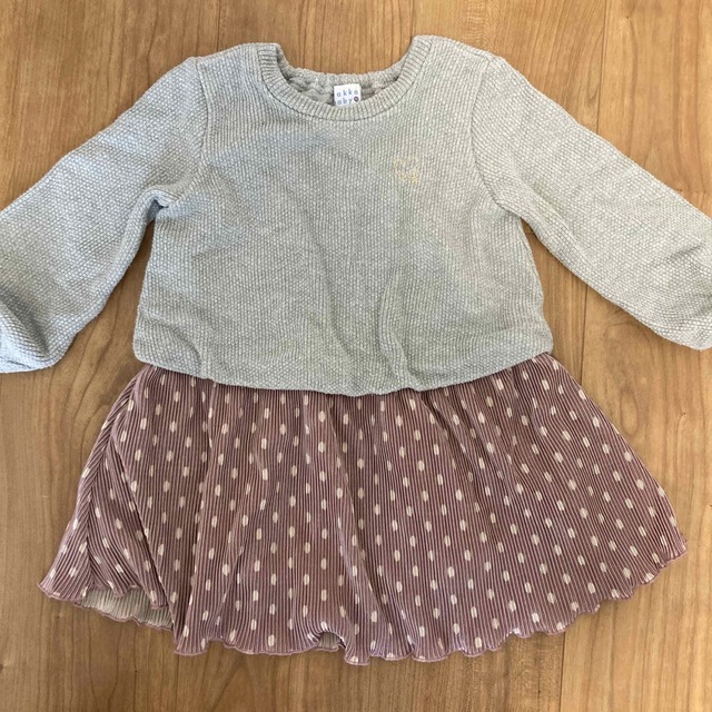 hakka baby(ハッカベビー)のhakka baby ワンピース　90 キッズ/ベビー/マタニティのキッズ服女の子用(90cm~)(ワンピース)の商品写真