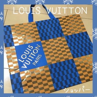 ルイヴィトン(LOUIS VUITTON)のルイヴィトン　ショッパー　クリスマス/限定ショップ袋(ショップ袋)