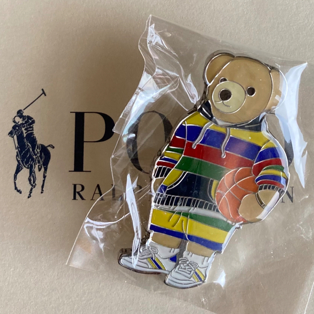 POLO RALPH LAUREN(ポロラルフローレン)のポロラルフローレン  ポロベアピンバッチ ノベルティ 未開封 その他のその他(その他)の商品写真