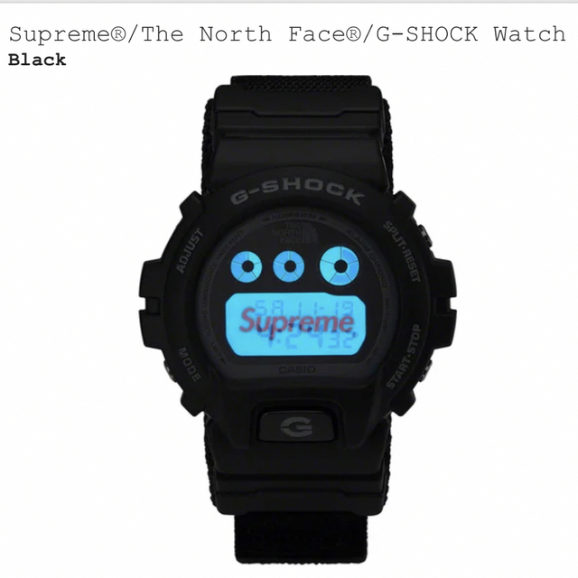 Supreme(シュプリーム)のSupreme The North Face G-SHOCK Watch 送料込 メンズの時計(腕時計(デジタル))の商品写真