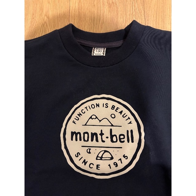 mont-bell プリント コットンスウェット Kid's