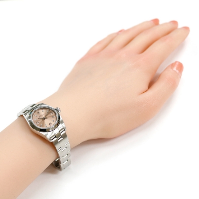 ROLEX(ロレックス)のロレックス ROLEX 腕時計 A番 1998～1999年式 ギャランティー オーバーホール済 ステンレススチール  中古 レディースのファッション小物(腕時計)の商品写真