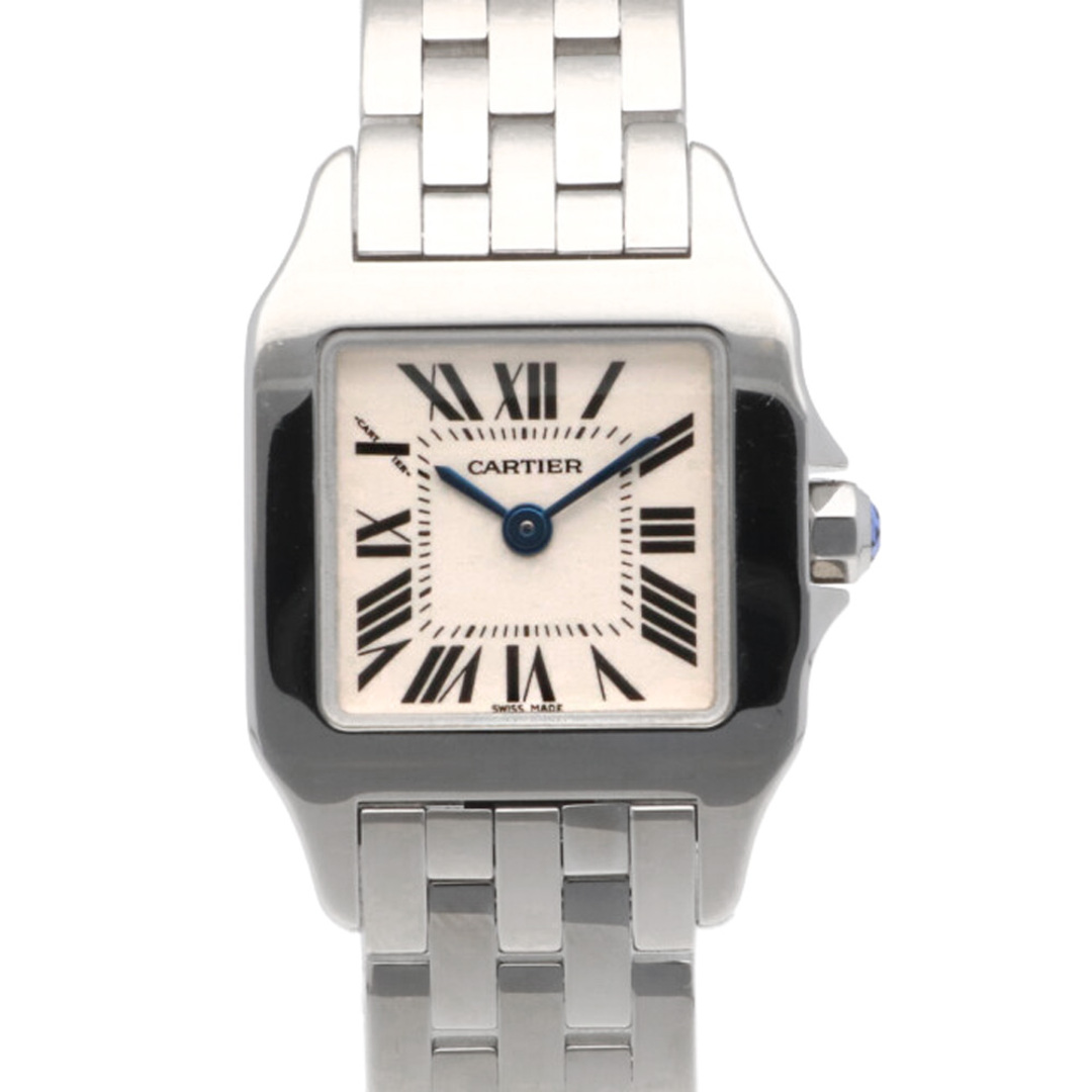 独特な カルティエ - Cartier CARTIER 中古  ステンレススチール 腕時計 サントスドゥモアゼルSM 腕時計