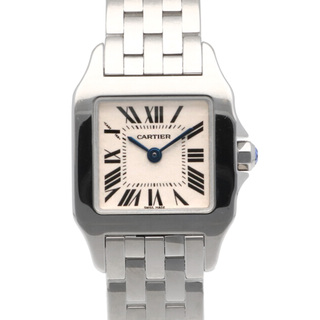 カルティエ(Cartier)のカルティエ CARTIER サントスドゥモアゼルSM 腕時計 ステンレススチール  中古(腕時計)