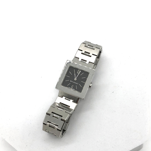 稼働【セール中】BVLGARI ブルガリ クアドラード デイト レディース-