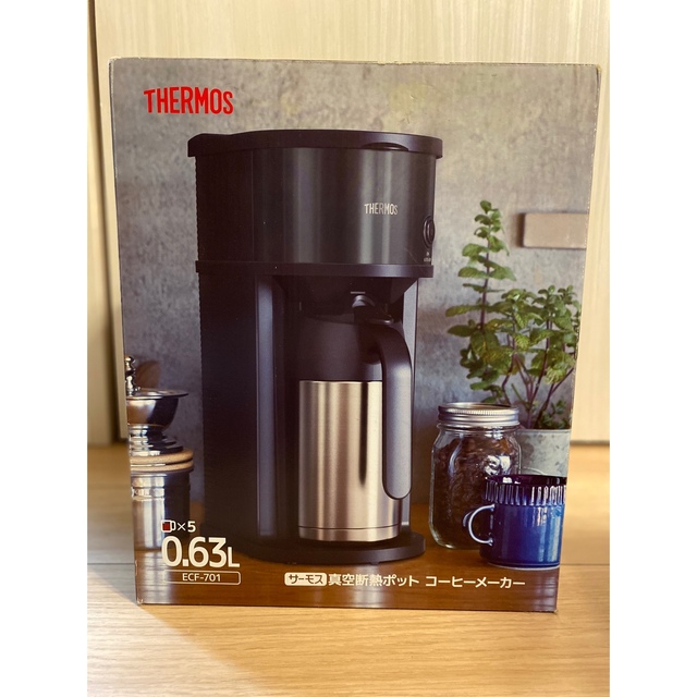 THERMOS(サーモス)の新品⭐︎未使用　サーモス　コーヒーメーカー スマホ/家電/カメラの調理家電(コーヒーメーカー)の商品写真