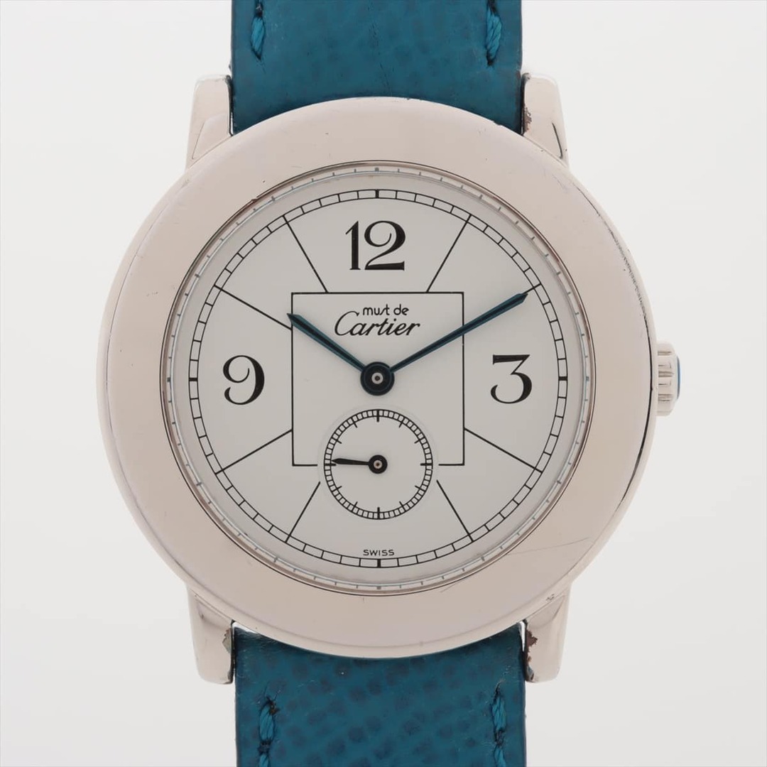 Cartier - カルティエ マスト21 ロンド 925×革   レディース 腕時計