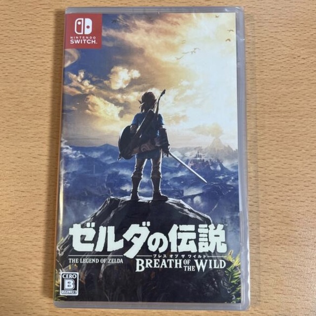 Nintendo Switch(ニンテンドースイッチ)の【18時まで即日発送】ゼルダの伝説 ブレス オブ ザ ワイルド  エンタメ/ホビーのゲームソフト/ゲーム機本体(家庭用ゲームソフト)の商品写真