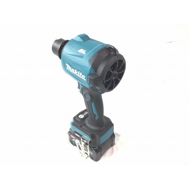 バイク☆未使用☆makita マキタ 40Vmax 充電式エアダスタ AS001G 充電器 バッテリー1個 ケース付 電動空気入れ 61791