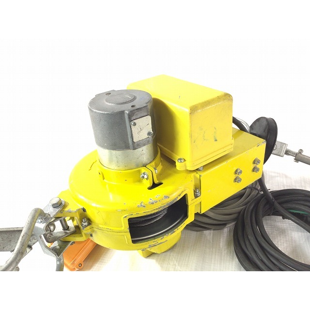 ☆品☆トーヨーコーケン/TOYO KOKEN ベビーホイスト BH-N230 吊り荷重60kg 揚程20m 手元リモコン付 100V ウインチ 2018年 62380