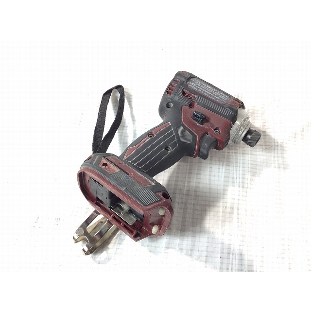 Makita(マキタ)の☆中古品☆makita マキタ 18V 充電式インパクトドライバ TD171DZAR 赤/オーセンティックレッド 本体のみ 電動工具 62310 自動車/バイクのバイク(工具)の商品写真