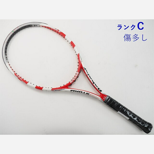 テニスラケット バボラ ピュア ストーム 2007年モデル【トップバンパー割れ有り】 (G2)BABOLAT PURE STORM 2007