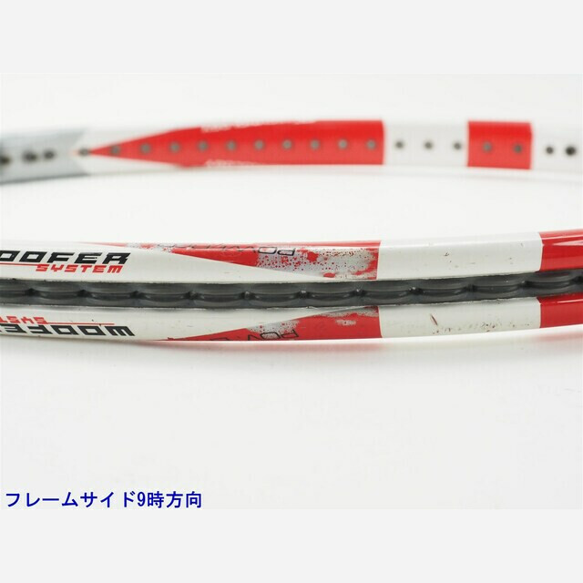 テニスラケット バボラ ピュア ストーム 2007年モデル【トップバンパー割れ有り】 (G2)BABOLAT PURE STORM 2007