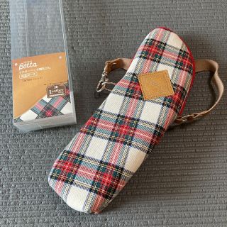 ベッタ(VETTA)の【Betta】哺乳瓶ケース 保温ポーチ Tartan 日本製(哺乳ビン)