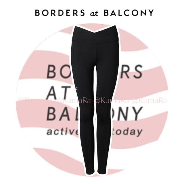 BORDERS at BALCONY(ボーダーズアットバルコニー)のボーダーズアットバルコニー BORDERS at BALCONY レギンス レディースのレッグウェア(レギンス/スパッツ)の商品写真