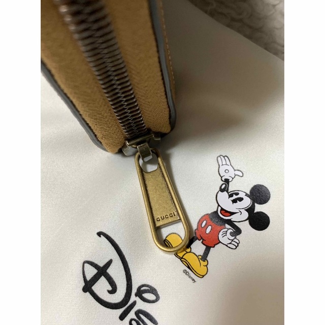 Gucci(グッチ)のDISNEY×GUCCIコラボ ラウンドファスナー長財布 レディースのファッション小物(財布)の商品写真