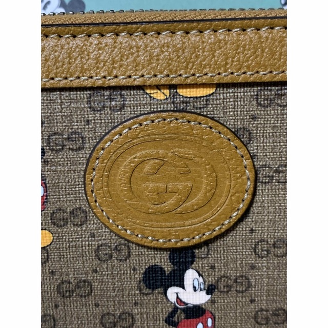 Gucci(グッチ)のDISNEY×GUCCIコラボ ラウンドファスナー長財布 レディースのファッション小物(財布)の商品写真