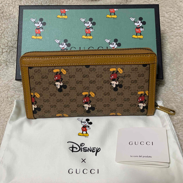 DISNEY×GUCCIコラボ ラウンドファスナー長財布 日本初の www.toyotec.com
