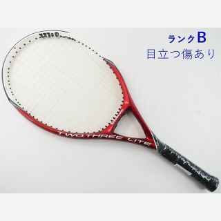 元グリップ交換済み付属品テニスラケット ウィルソン ツー スリー ライト BLX【インポート】 (L2)WILSON TWO. THREE LITE BLX