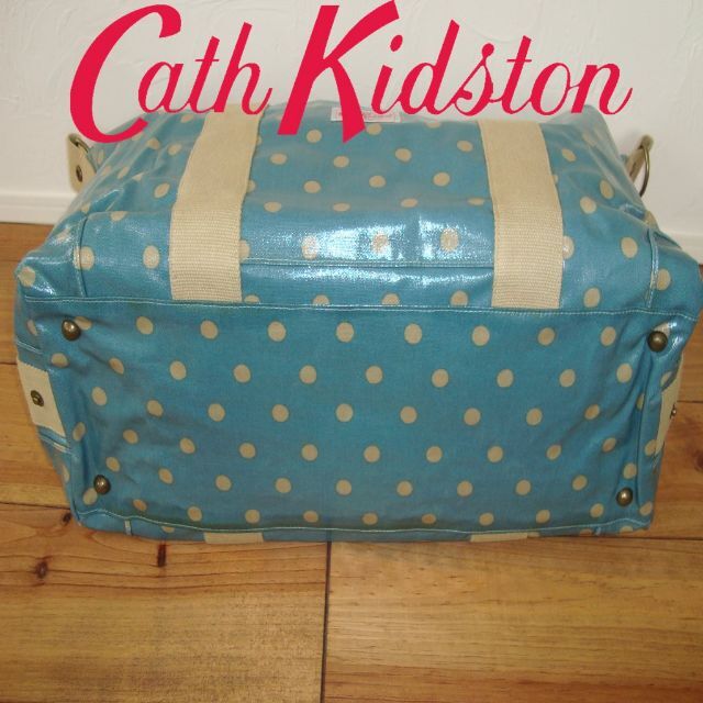 Cath Kidston(キャスキッドソン)の【新品】 キャスキッドソン ラゲッジバッグ スポットティール レディースのバッグ(ボストンバッグ)の商品写真