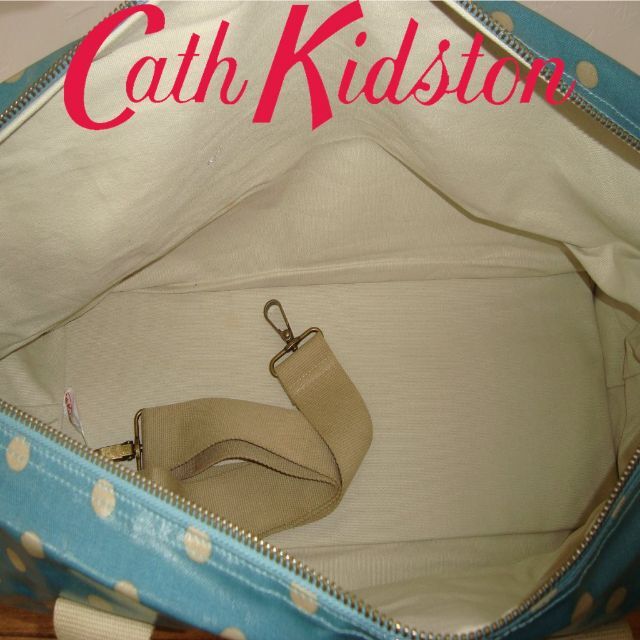 Cath Kidston(キャスキッドソン)の【新品】 キャスキッドソン ラゲッジバッグ スポットティール レディースのバッグ(ボストンバッグ)の商品写真