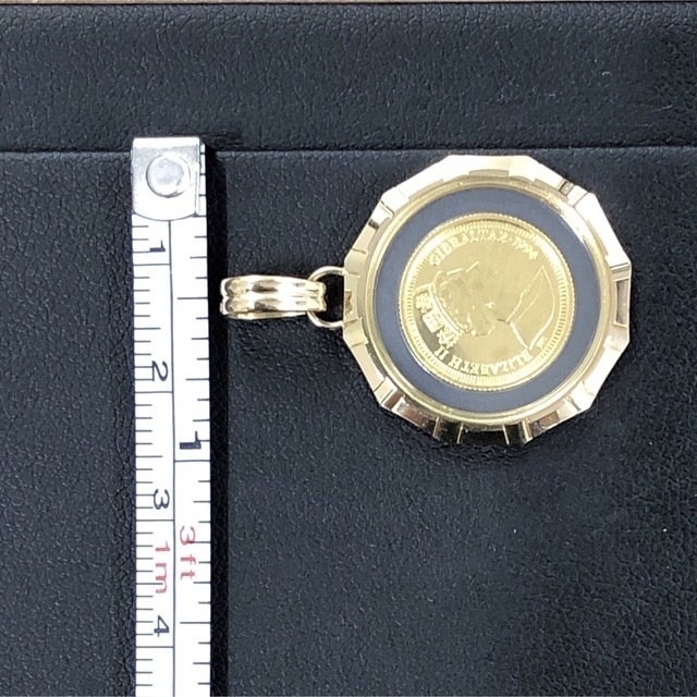 ピーターラビット金貨  ペンダントトップ 1/25 6.9g k24 純金 レディースのアクセサリー(チャーム)の商品写真