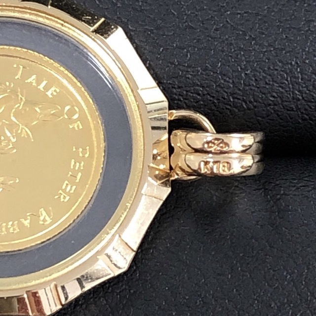 ピーターラビット金貨  ペンダントトップ 1/25 6.9g k24 純金 レディースのアクセサリー(チャーム)の商品写真