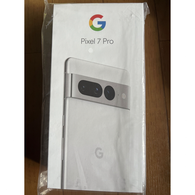 Google Pixel(グーグルピクセル)のGoogle pixel 7pro snow 128gb スマホ/家電/カメラのスマートフォン/携帯電話(スマートフォン本体)の商品写真