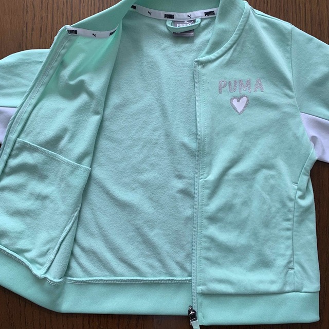 PUMA(プーマ)の《ご商談中》120㎝ PUMA ジャージ上下 女の子 キッズ/ベビー/マタニティのキッズ服女の子用(90cm~)(その他)の商品写真