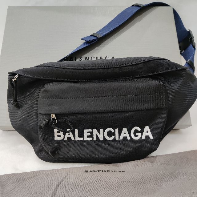 BALENCIAGA バレンシアガ Wheel ベルト バッグ Black www
