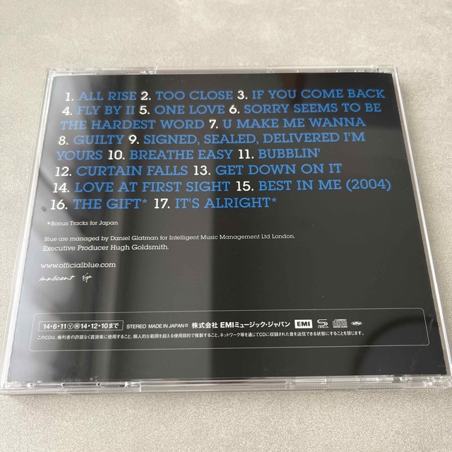 Blue「Best of Blue」 エンタメ/ホビーのCD(ポップス/ロック(洋楽))の商品写真