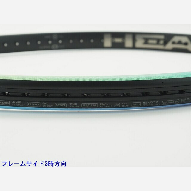 テニスラケット ヘッド グラフィン 360プラス グラビティー MP 2021年