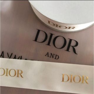 ディオール(Dior)のレア‼︎ 5センチ幅★ディオール　リボン　2m(ラッピング/包装)