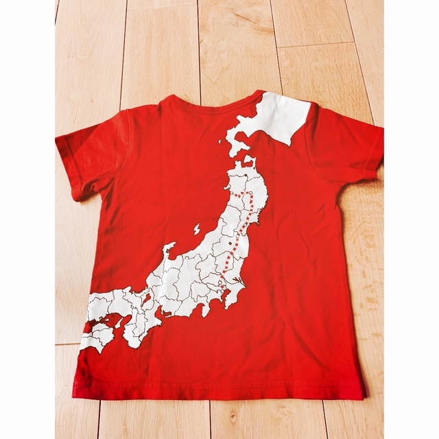 新幹線　こまち　Ｔシャツ　120cm キッズ/ベビー/マタニティのキッズ服男の子用(90cm~)(Tシャツ/カットソー)の商品写真