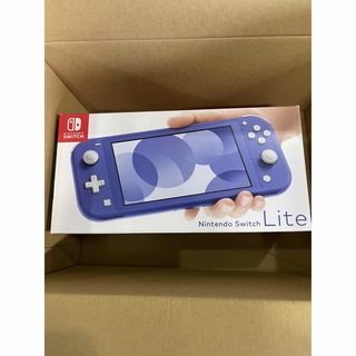 ニンテンドースイッチ(Nintendo Switch)のNintendo Switch LITE ブルー新品未使用品(家庭用ゲーム機本体)
