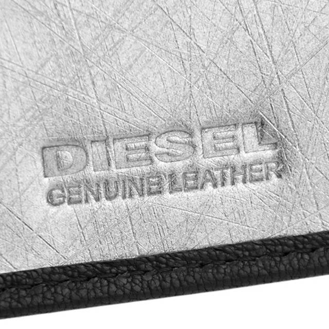 DIESEL(ディーゼル)の新品 ディーゼル DIESEL 2つ折り財布 HIRESH S ブラック 黒 メンズのファッション小物(折り財布)の商品写真