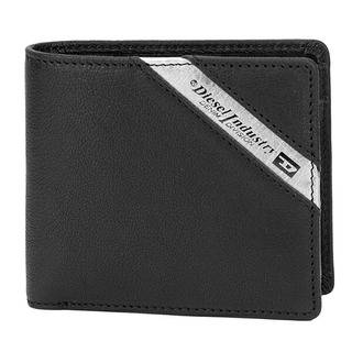 ディーゼル(DIESEL)の新品 ディーゼル DIESEL 2つ折り財布 HIRESH S ブラック 黒(折り財布)