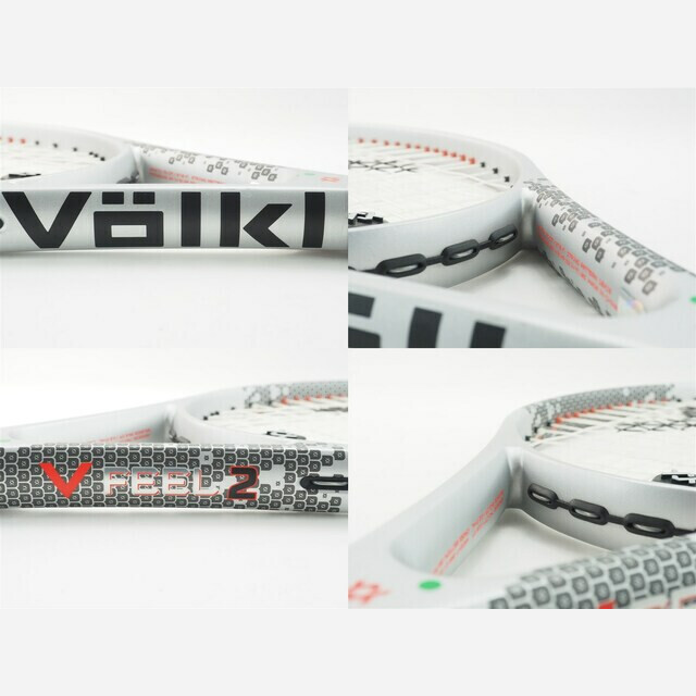 元グリップ交換済み付属品テニスラケット フォルクル ブイフィール 2 (XSL2)VOLKL V-FEEL 2