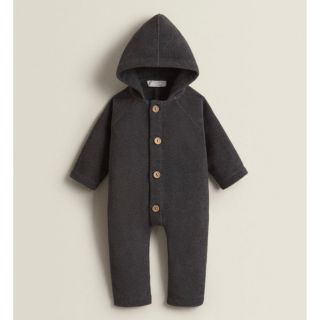 ザラキッズ(ZARA KIDS)の週末限定価格！【ZARA HOME】フードフリースカバーオール(カバーオール)