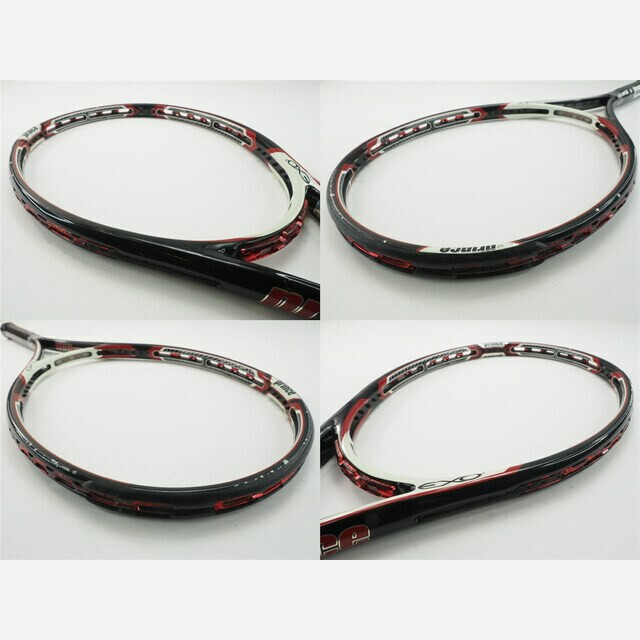テニスラケット プリンス イーエックオースリー レッド 105 2011年モデル (G2)PRINCE EXO3 RED 105 2011