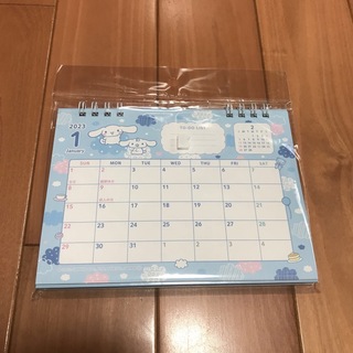シナモロール(シナモロール)の2023年　卓上カレンダー　シナモロール(キャラクターグッズ)