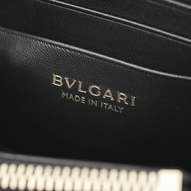 BVLGARI(ブルガリ)の新品 ブルガリ BVLGARI コインケース ブルガリ・ブルガリ ブラック レディースのファッション小物(コインケース)の商品写真