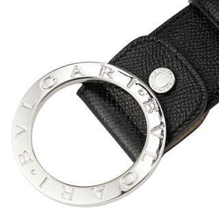 BVLGARI ブルガリ メンズ ベルト ブラック 110/44
