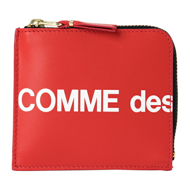 新品 コムデギャルソン COMME des GARCONS コインケース ヒュージ ロゴ