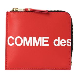 コムデギャルソン(COMME des GARCONS)の新品 コムデギャルソン COMME des GARCONS コインケース ヒュージ ロゴ レッド(コインケース)